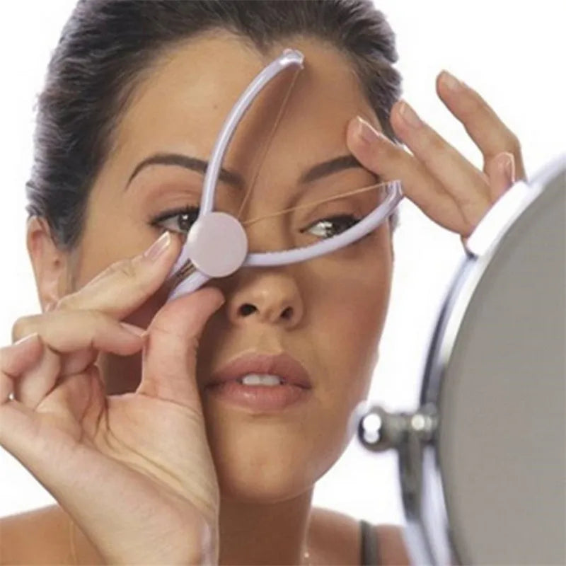 Women Facial Hair Remover Spring for Threading of Eyebrows