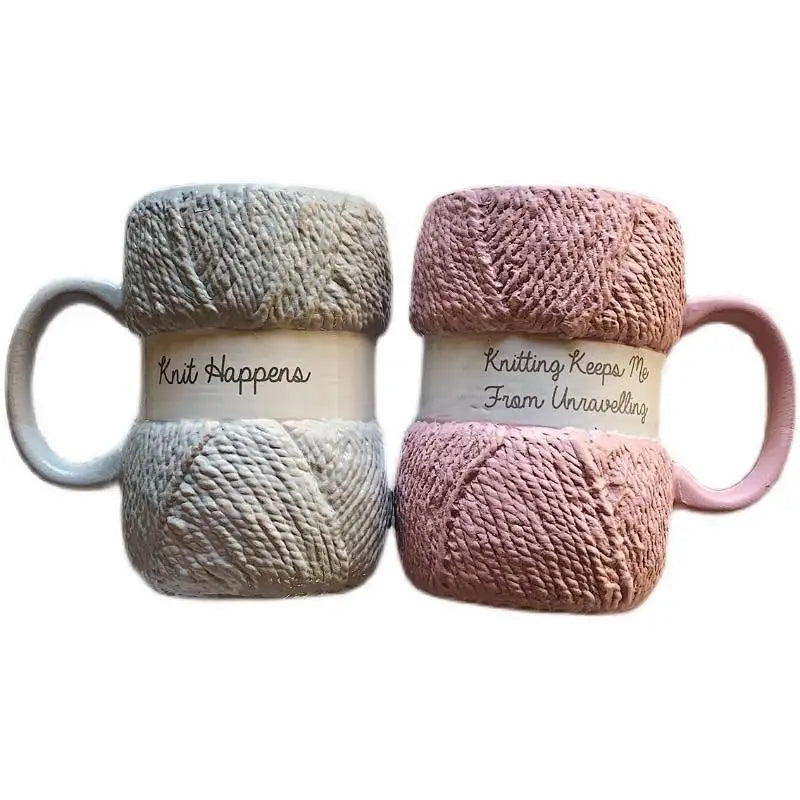 Creative Colorful Wool Ceramics Mugs /coffee mug Drinkware