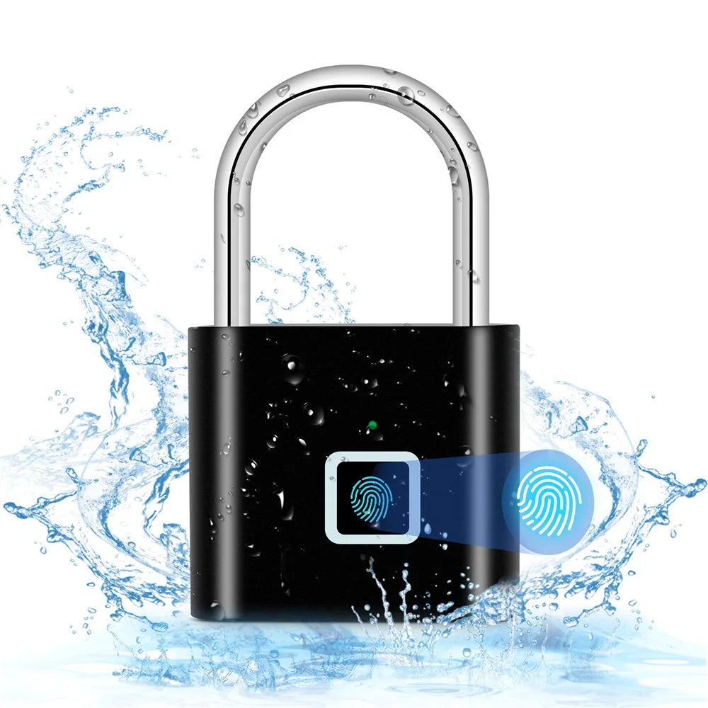 Keyless USB Charging Fingerprint Smart Padlock