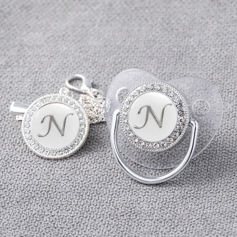 Baby Personalized Pacifier Clips Luxury Pacifiers Holder