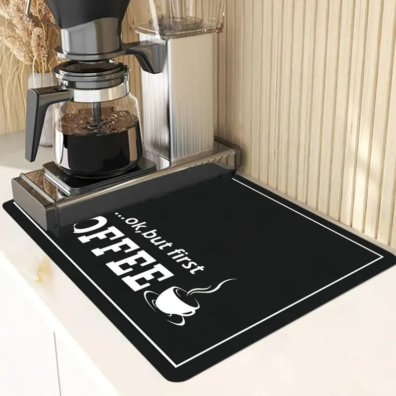 Coffee Machine Absorbent Non-Slip Mat