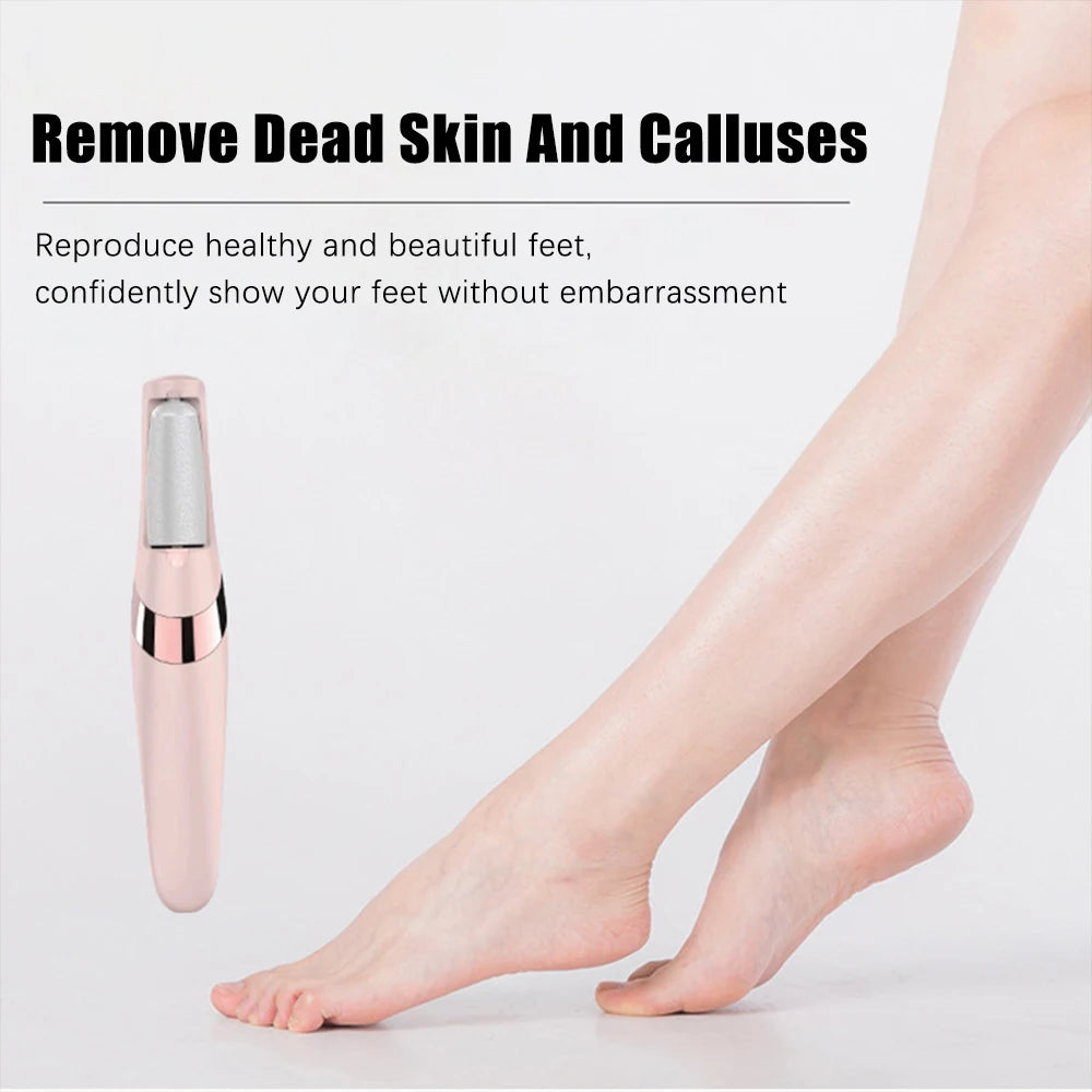Electric Foot Pedicure Foot File Grinder Compact Size for Easy Home Use Foot Care Tool for Sandpaper Feeling Feet