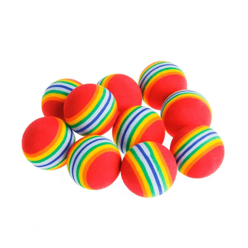 1 Rainbow Cat Ball Interactive for Cat, Dog