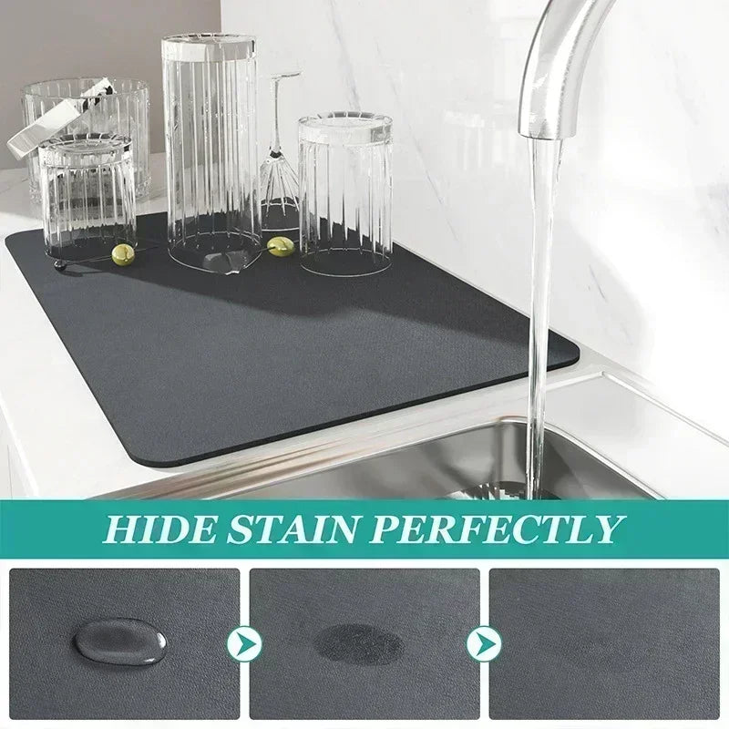 Coffee Machine Absorbent Non-Slip Mat