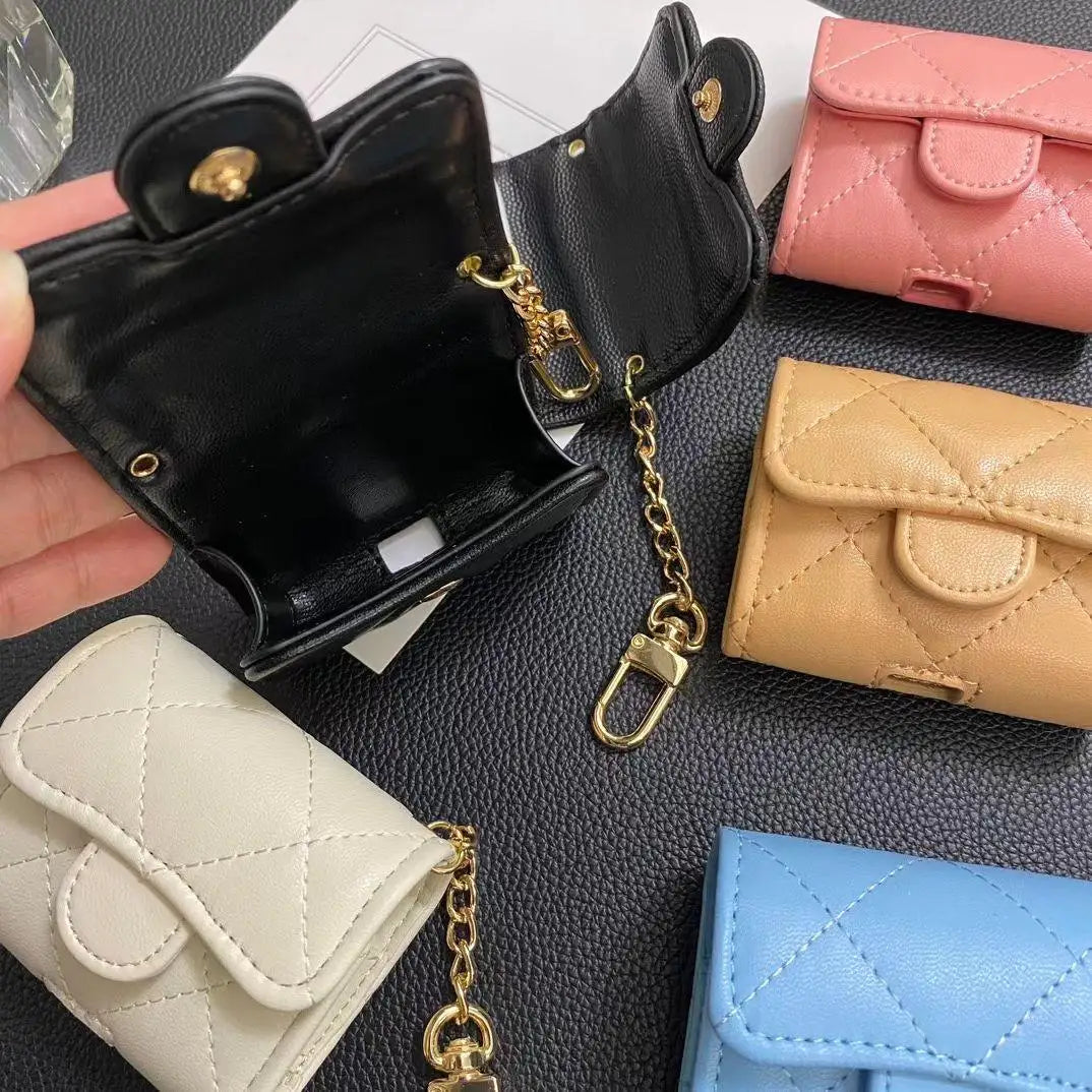 Soft Leather Case for Air pods Pro Earphone