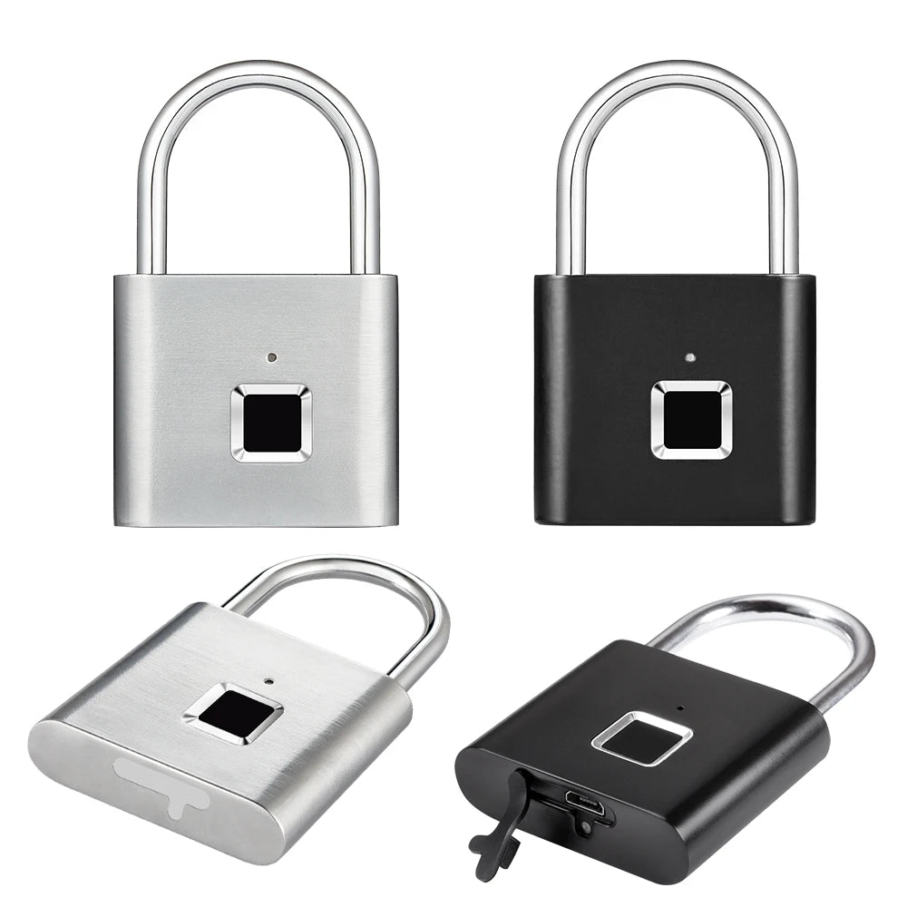 Keyless USB Charging Fingerprint Smart Padlock