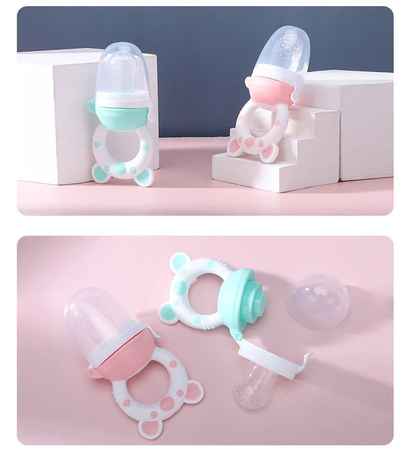Baby Food Spoon Juice Extractor Fruit Feeder Pacifier