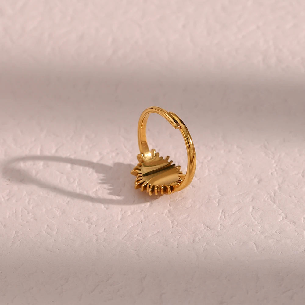 Zircon Evil Eye Ring & Evil Eye Necklace