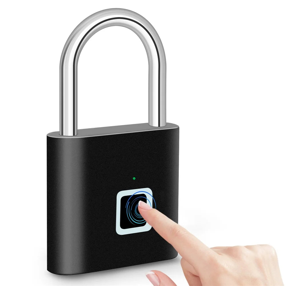 Keyless USB Charging Fingerprint Smart Padlock