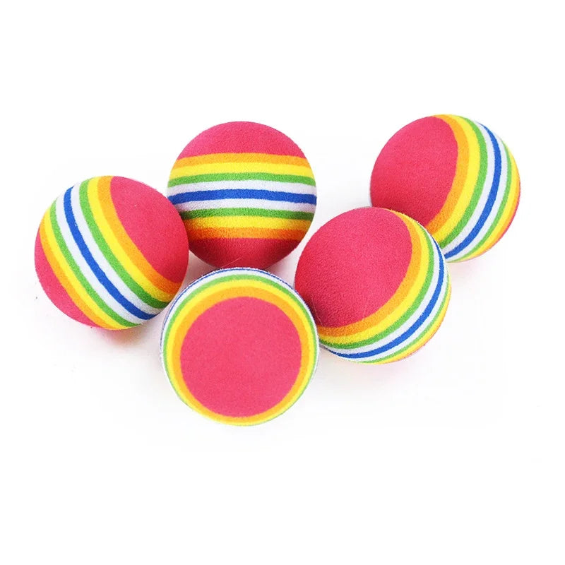 1 Rainbow Cat Ball Interactive for Cat, Dog