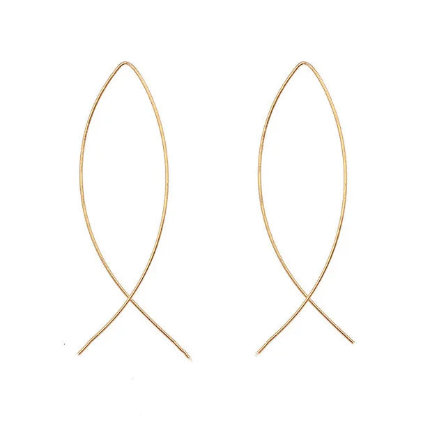 Long Crystal Tassel Zircon Rotating Twisted Women's Earrings