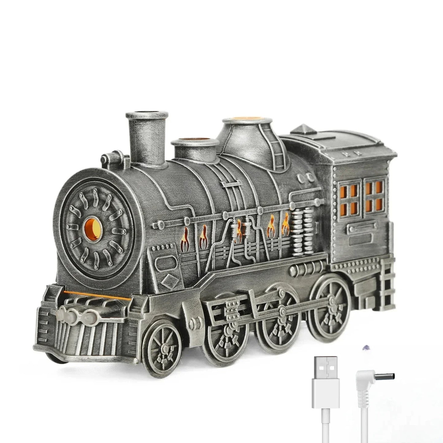Train Air Humidifier Ultrasonic Aromatherapy Diffuser USB Fragrance Essential Oil