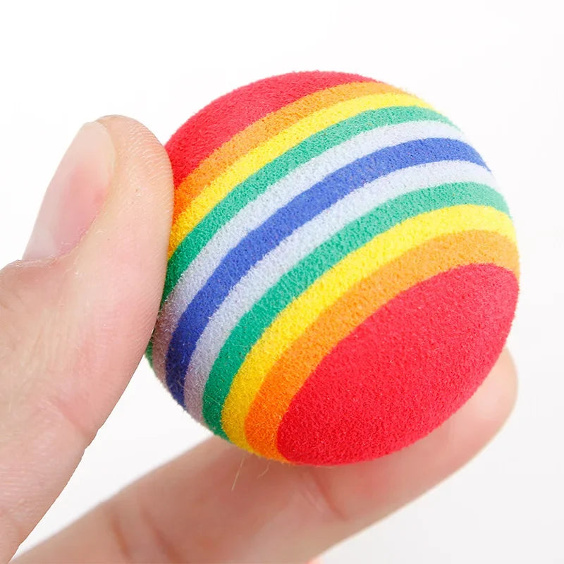 1 Rainbow Cat Ball Interactive for Cat, Dog