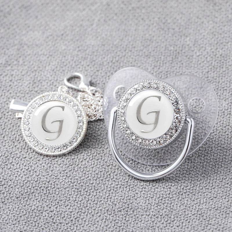 Baby Personalized Pacifier Clips Luxury Pacifiers Holder