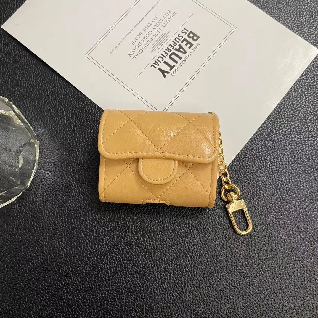 Soft Leather Case for Air pods Pro Earphone