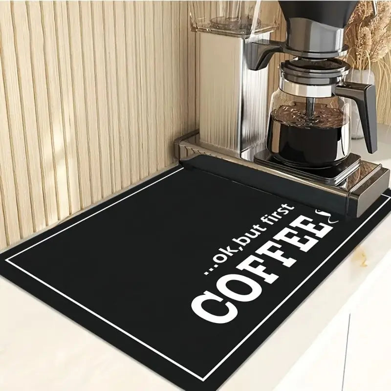 Coffee Machine Absorbent Non-Slip Mat