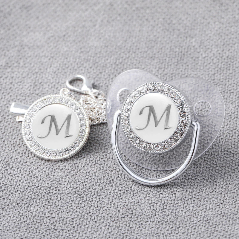 Baby Personalized Pacifier Clips Luxury Pacifiers Holder