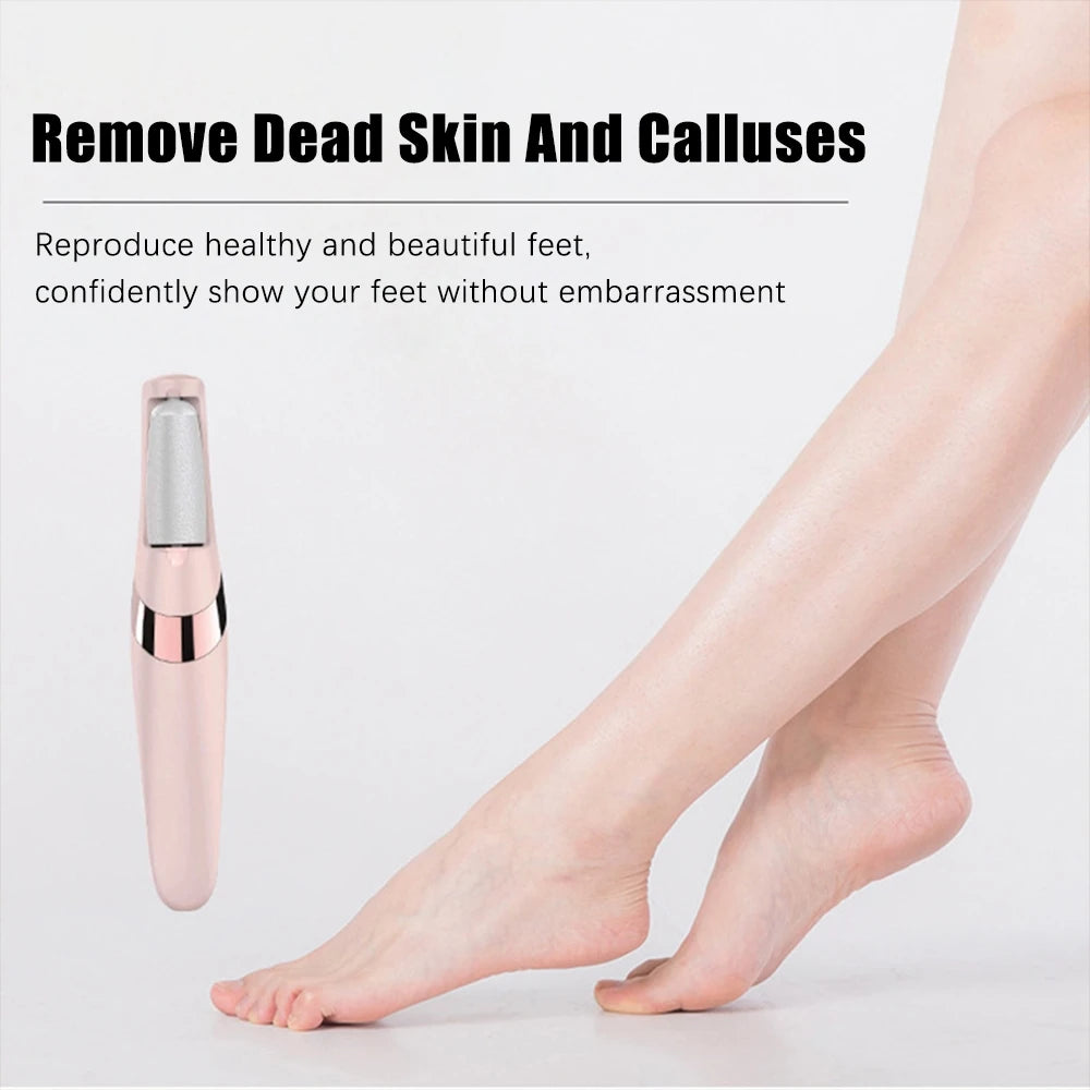 Electric Foot Pedicure Foot File Grinder Compact Size for Easy Home Use Foot Care Tool for Sandpaper Feeling Feet