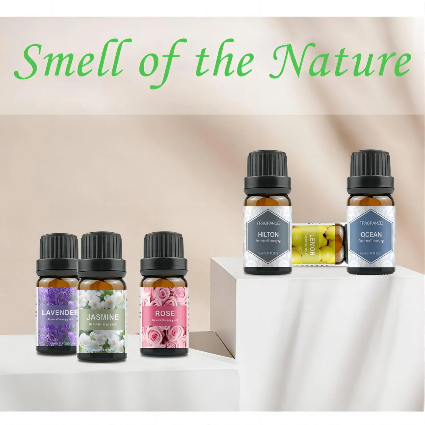 500ML Aroma Diffuser (Oils Optional), 5V 2A Essential Oil Aromatherapy Diffuser Humidifier with Remote Control