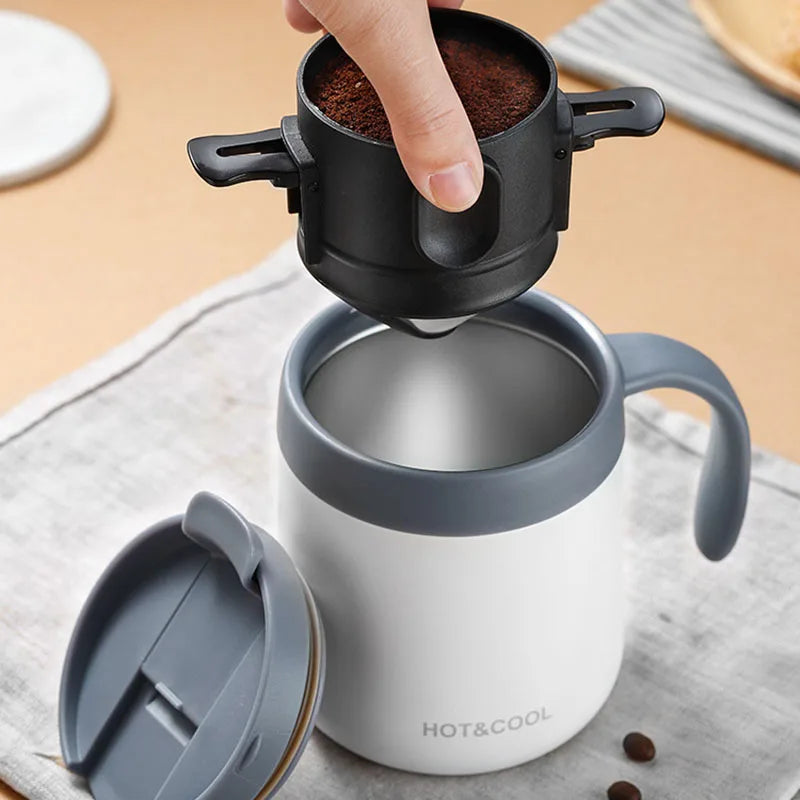 Stainless Steel Portable Coffee Filter Drip