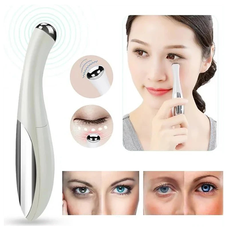 Electric Eye Massager Vibration Wrinkle Anti-Ageing Pen
