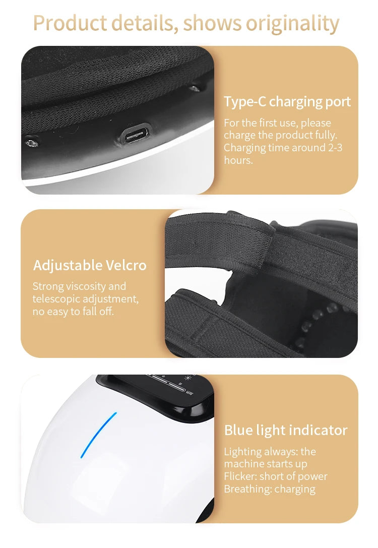 Knee Massager with infrared Heat and Vibration