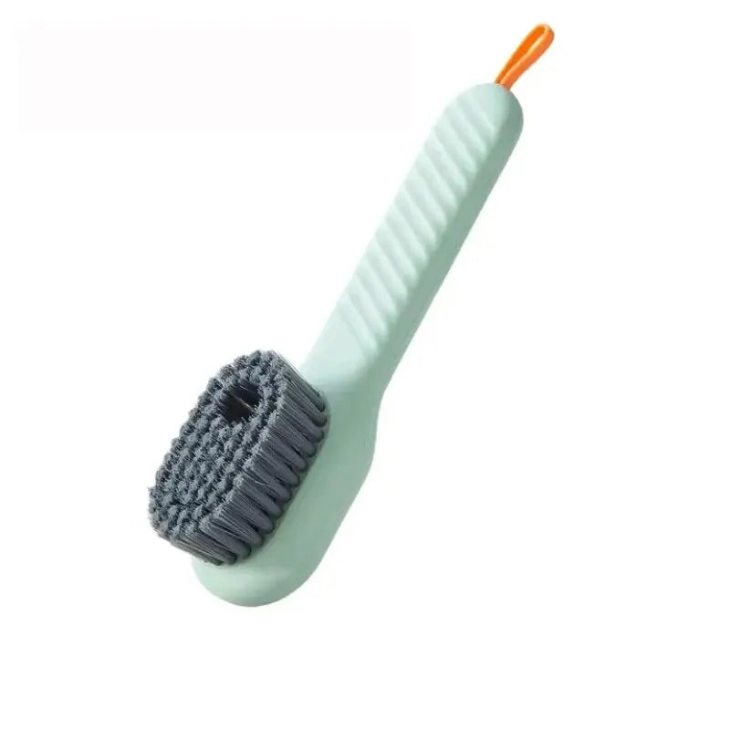 Multifunction Automatic Liquid Shoe Brush with a Long Handle