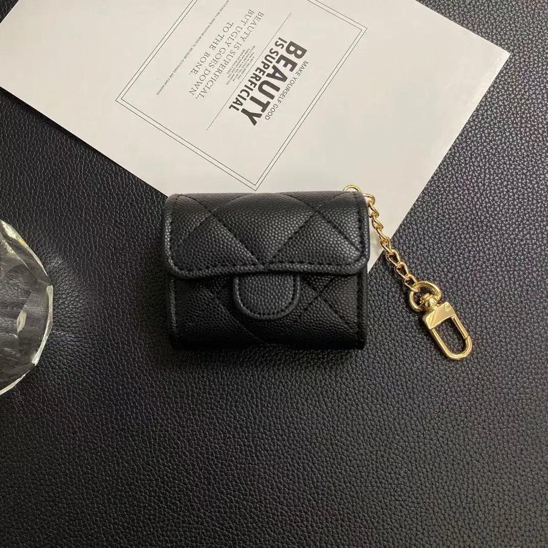 Soft Leather Case for Air pods Pro Earphone