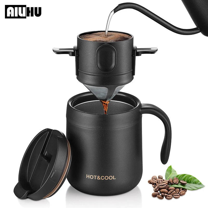 Stainless Steel Portable Coffee Filter Drip