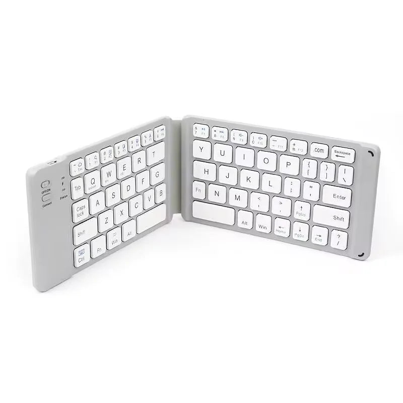 Folding Bluetooth Keyboard with Touchpad for IOS, Android, Windows Office