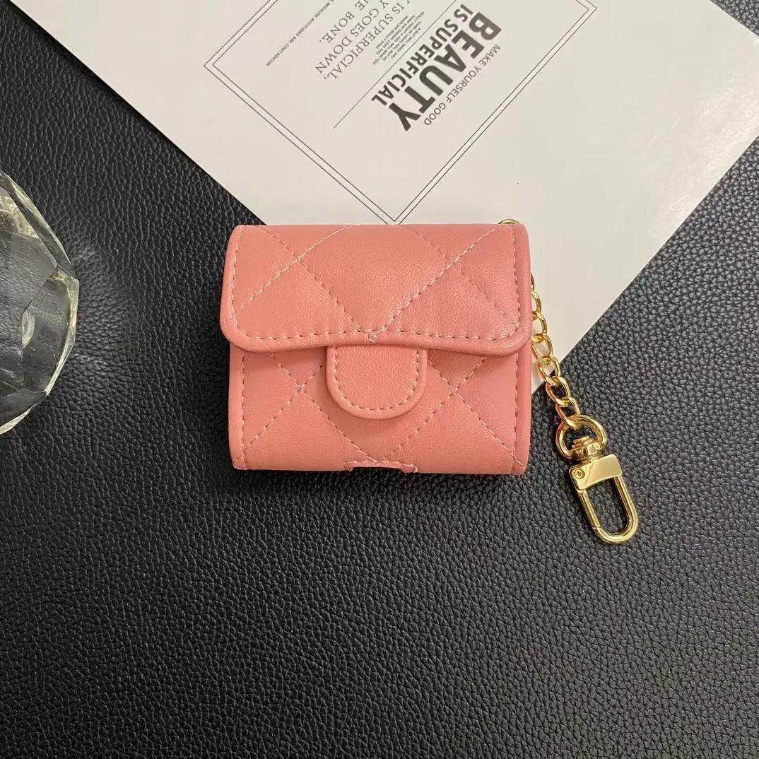 Soft Leather Case for Air pods Pro Earphone