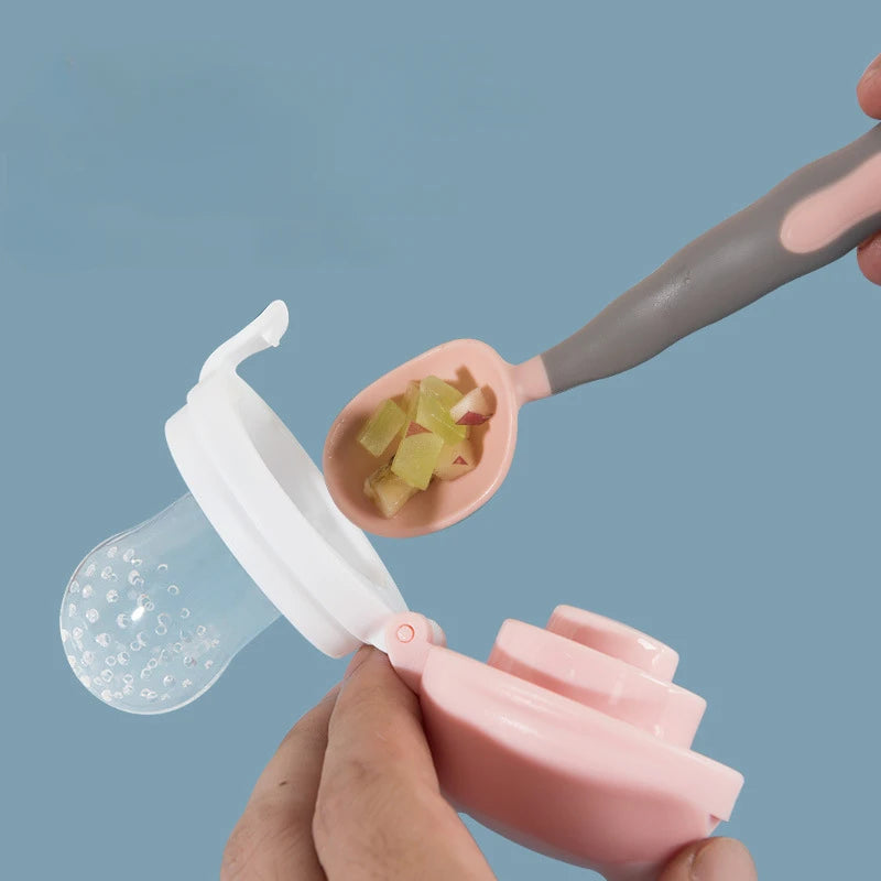 Baby Food Spoon Juice Extractor Fruit Feeder Pacifier