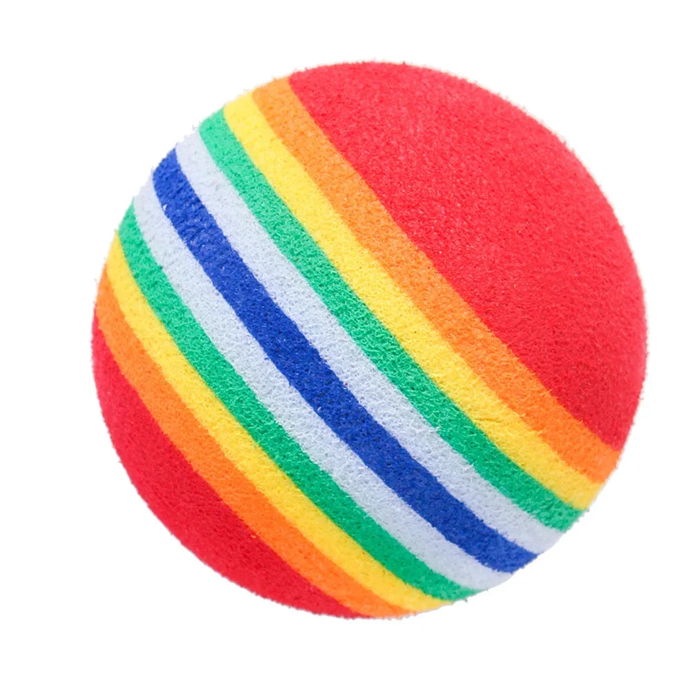 1 Rainbow Cat Ball Interactive for Cat, Dog