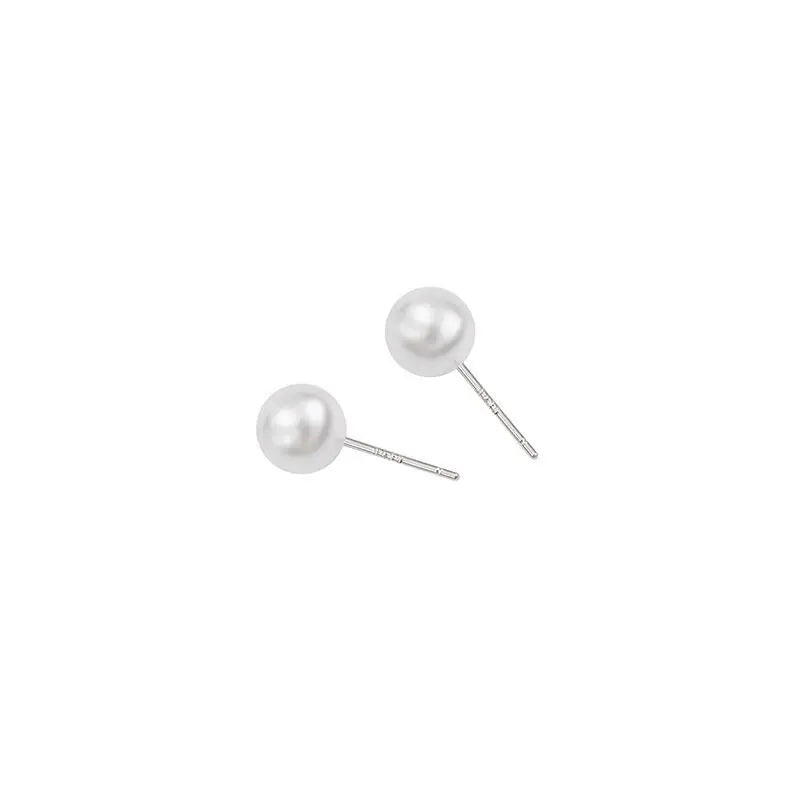 Heart Pearl Fine Earrings