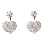 Crystal Flower Drop Rhinestones Earrings