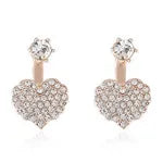 Crystal Flower Drop Rhinestones Earrings