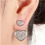 Crystal Flower Drop Rhinestones Earrings