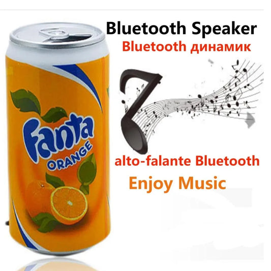 Metal Soda cans USB Mini Bluetooth speaker