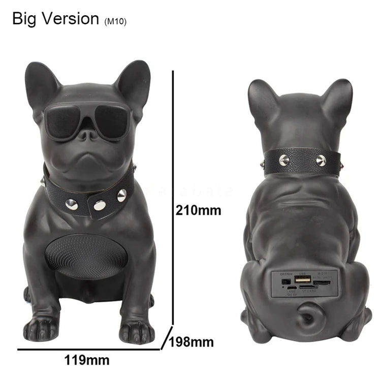 Big Bulldog Wireless Bluetooth Speaker Portable FM Heavy Bass 3D Sound Quality Surround Radio Multifunction  Subwoofer