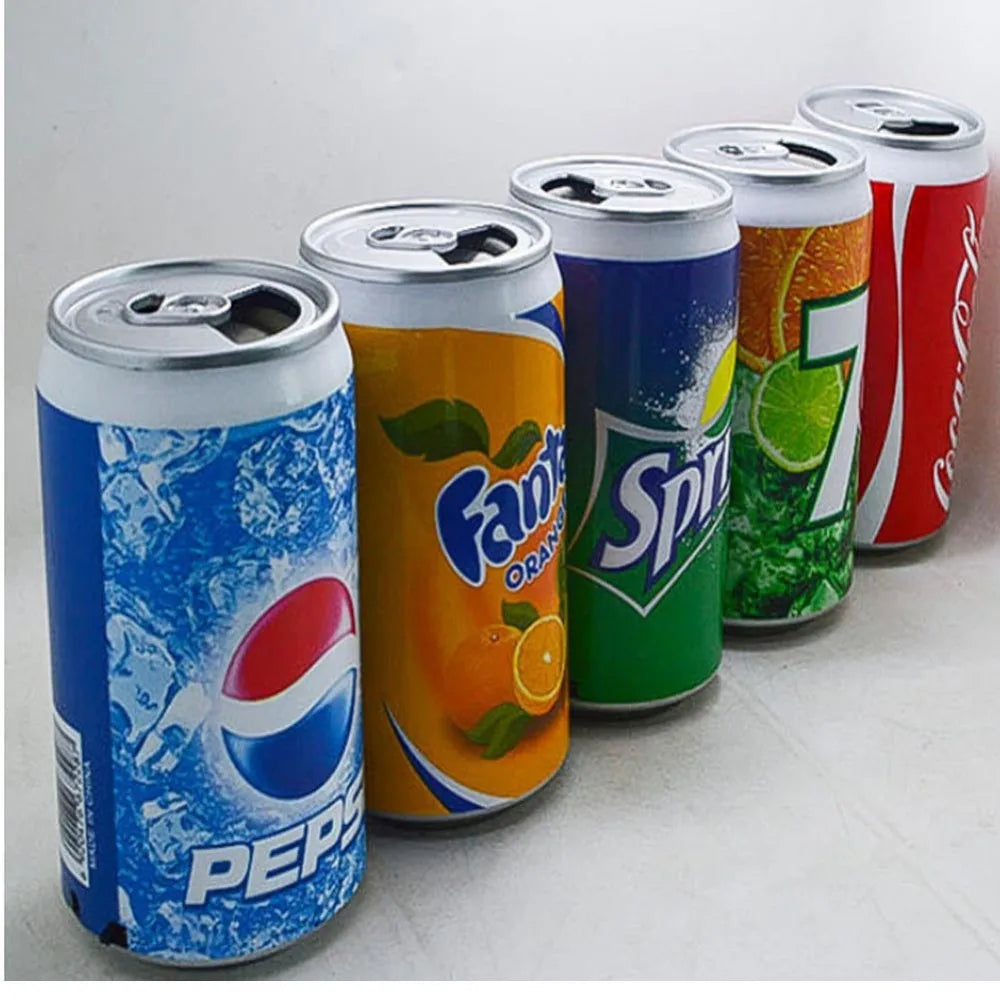 Metal Soda cans USB Mini Bluetooth speaker