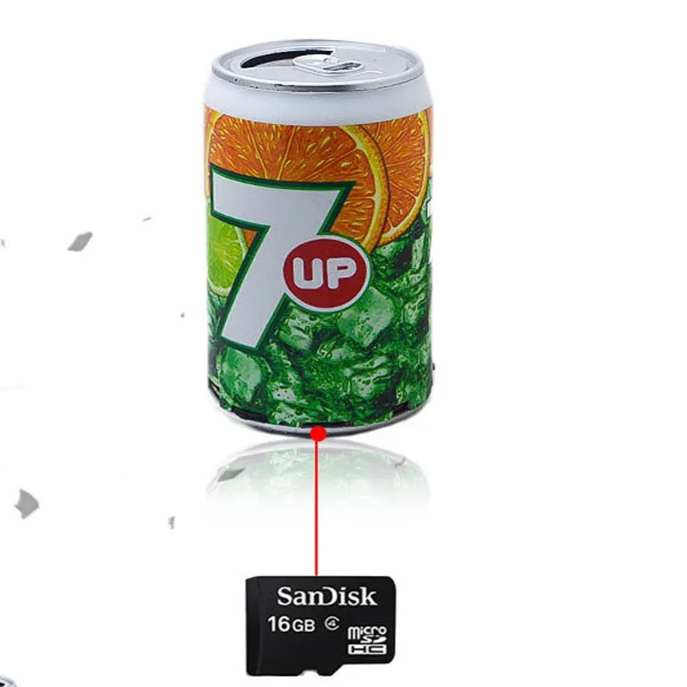 Metal Soda cans USB Mini Bluetooth speaker