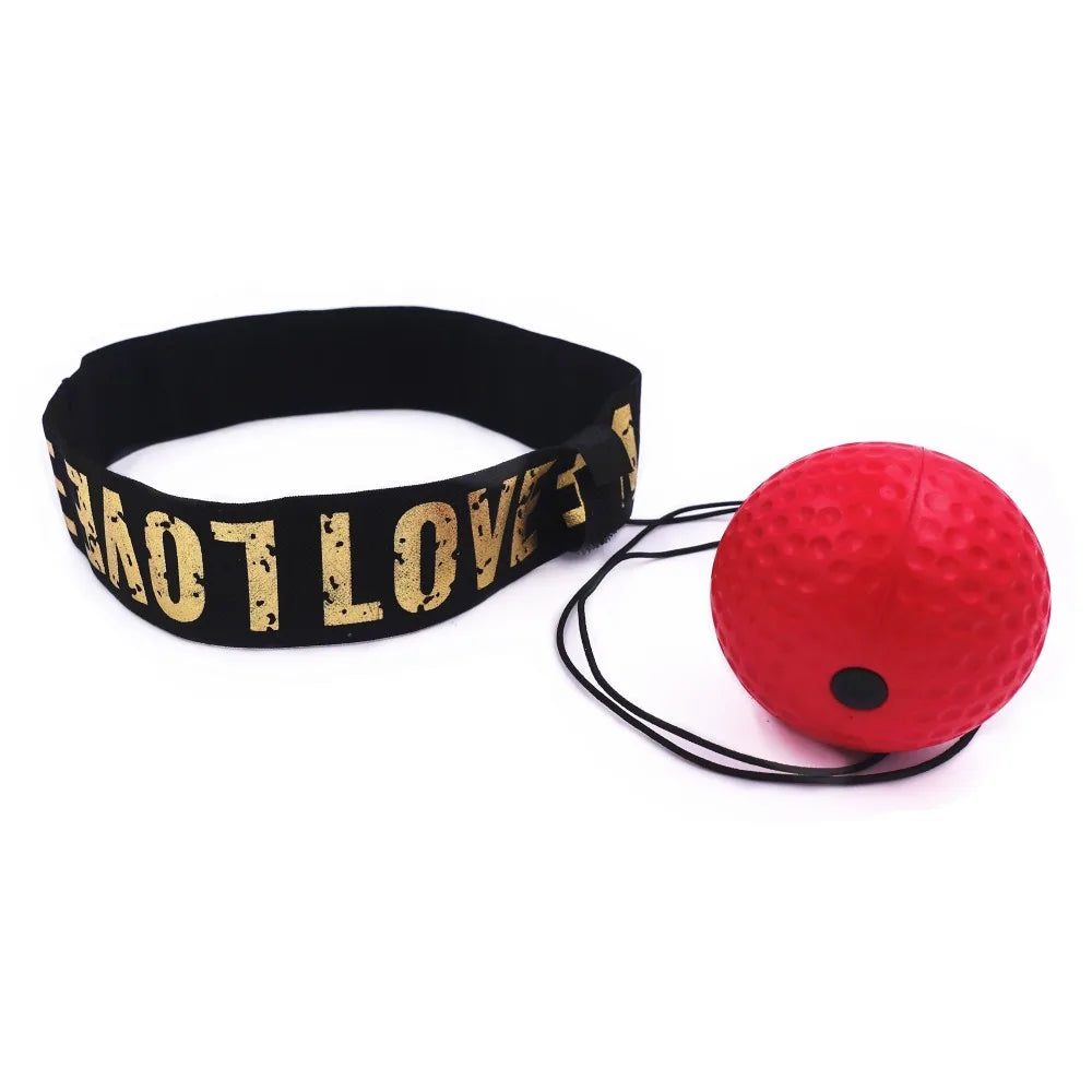 Punching Ball Head-mounted Fighting Training Boxing Reflex Ball