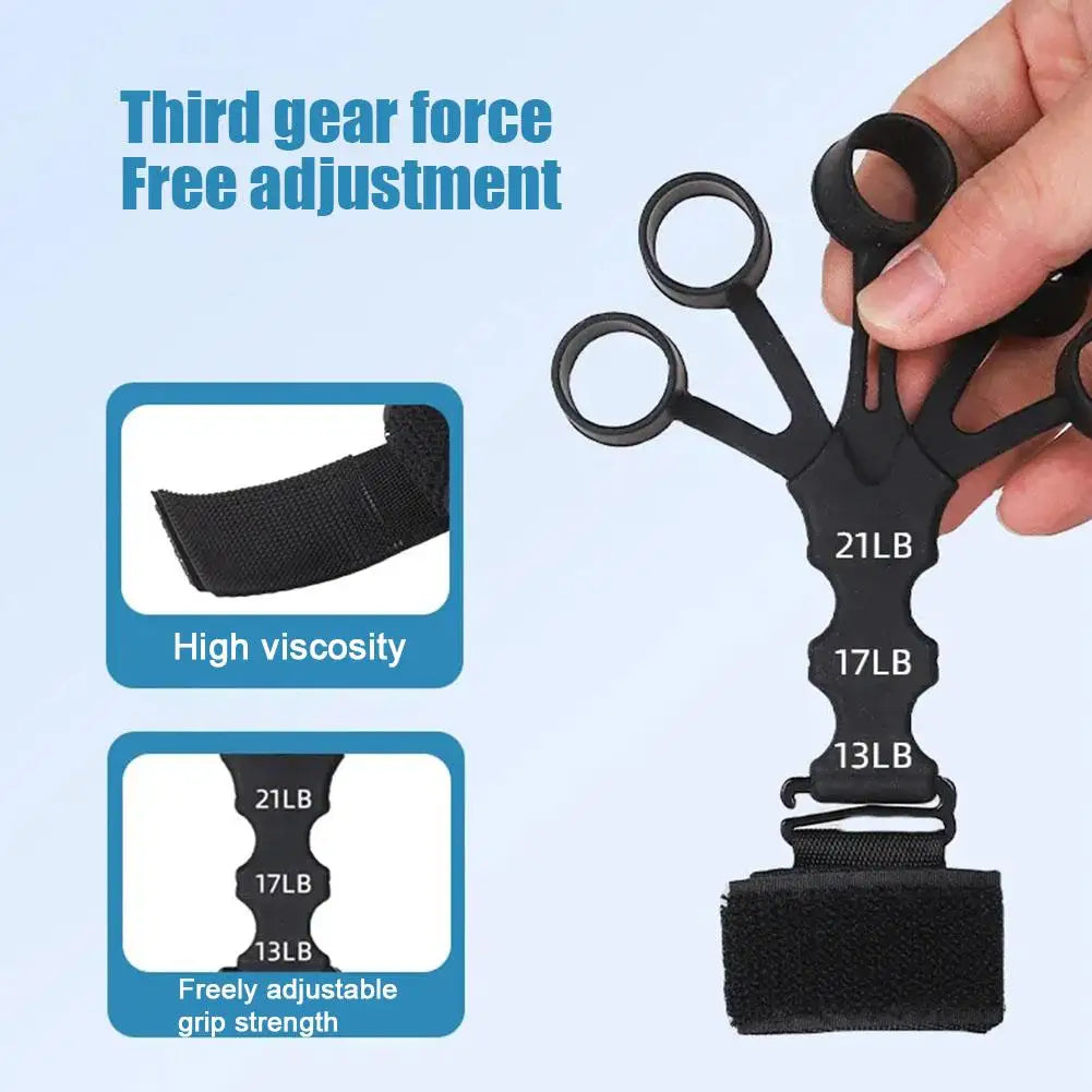 Hand Grip 5 Finger Exerciser Strength Training for Wrist