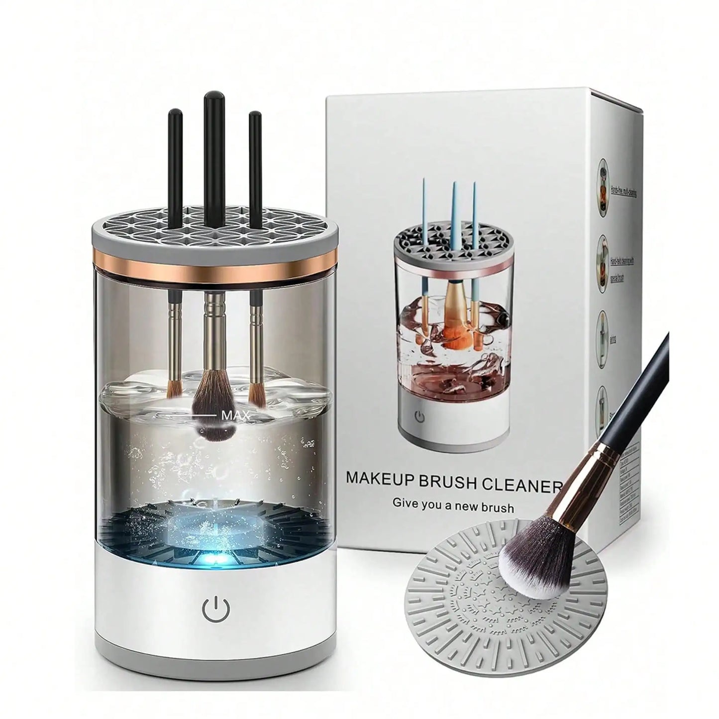 Electric Makeup Brush Cleaner Machine USB