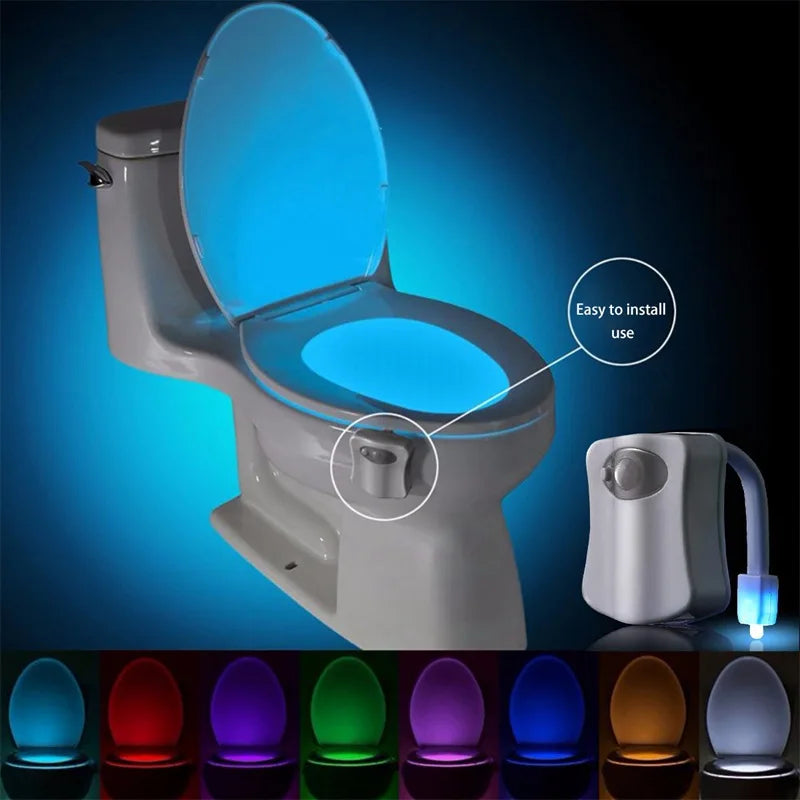 Mini Infrared Sensing Light LED Night Light Stick for Toilet