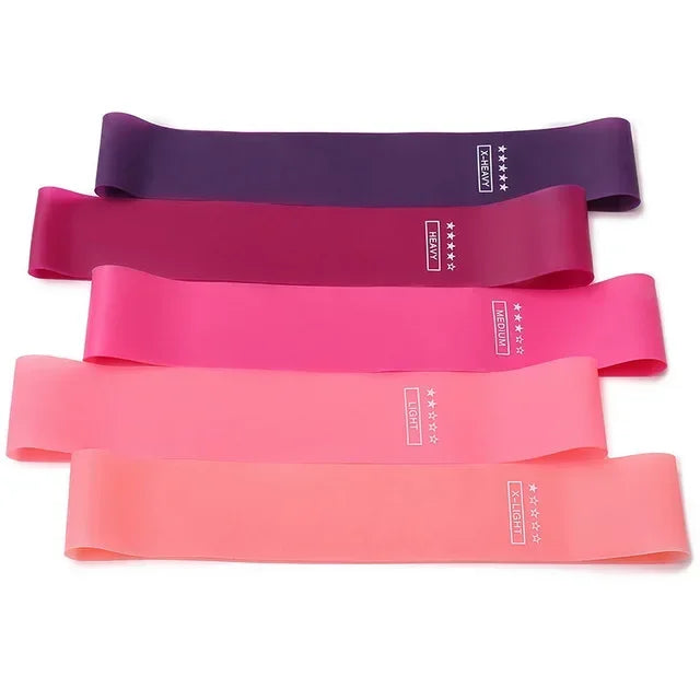 Portable Fitness Rubber Resistance Bands