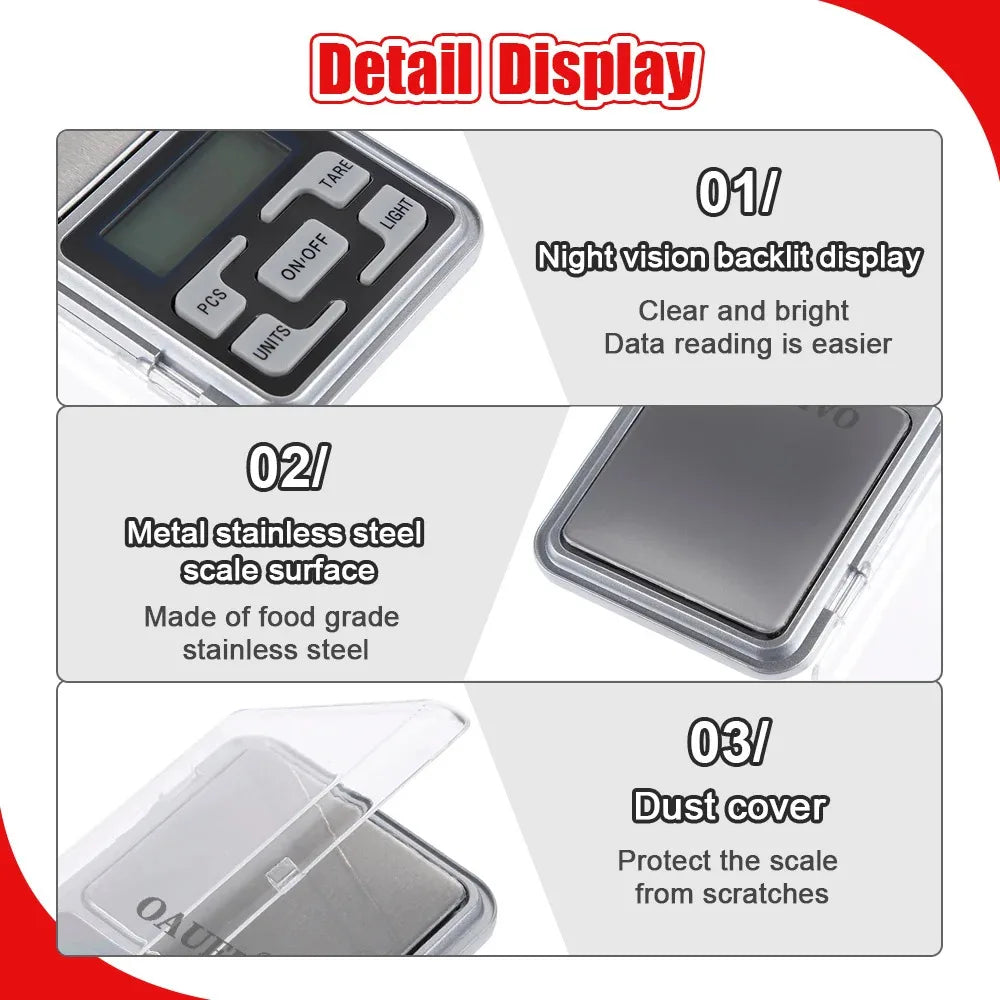 Mini Electronic High Precision Pocket Digital Scale