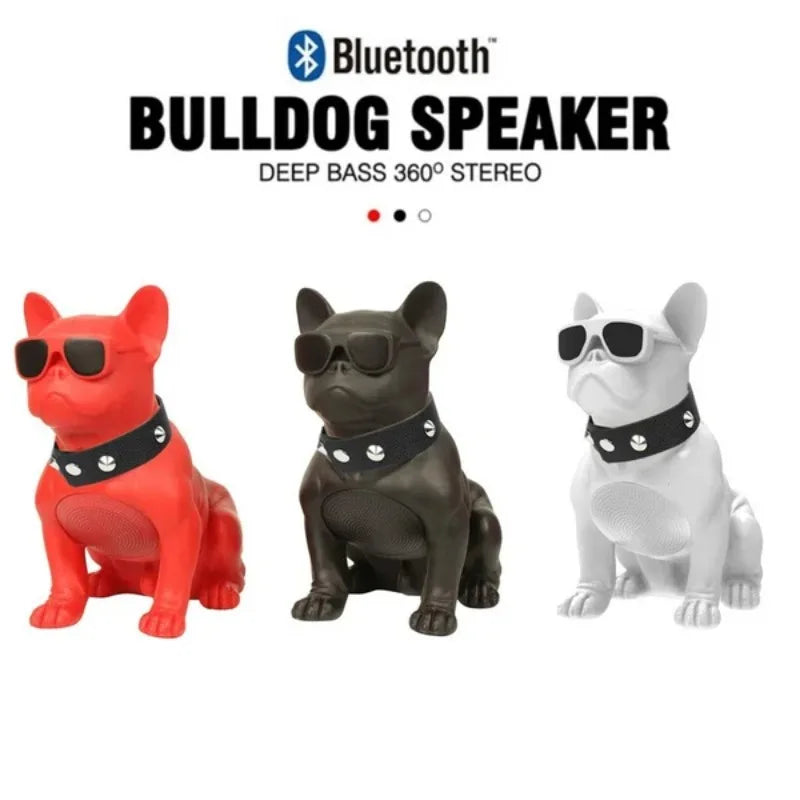 Big Bulldog Wireless Bluetooth Speaker Portable FM Heavy Bass 3D Sound Quality Surround Radio Multifunction  Subwoofer