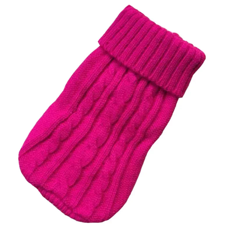 Winter Clothes Knitted Pet Clothes for Small Medium Dogs ,cats