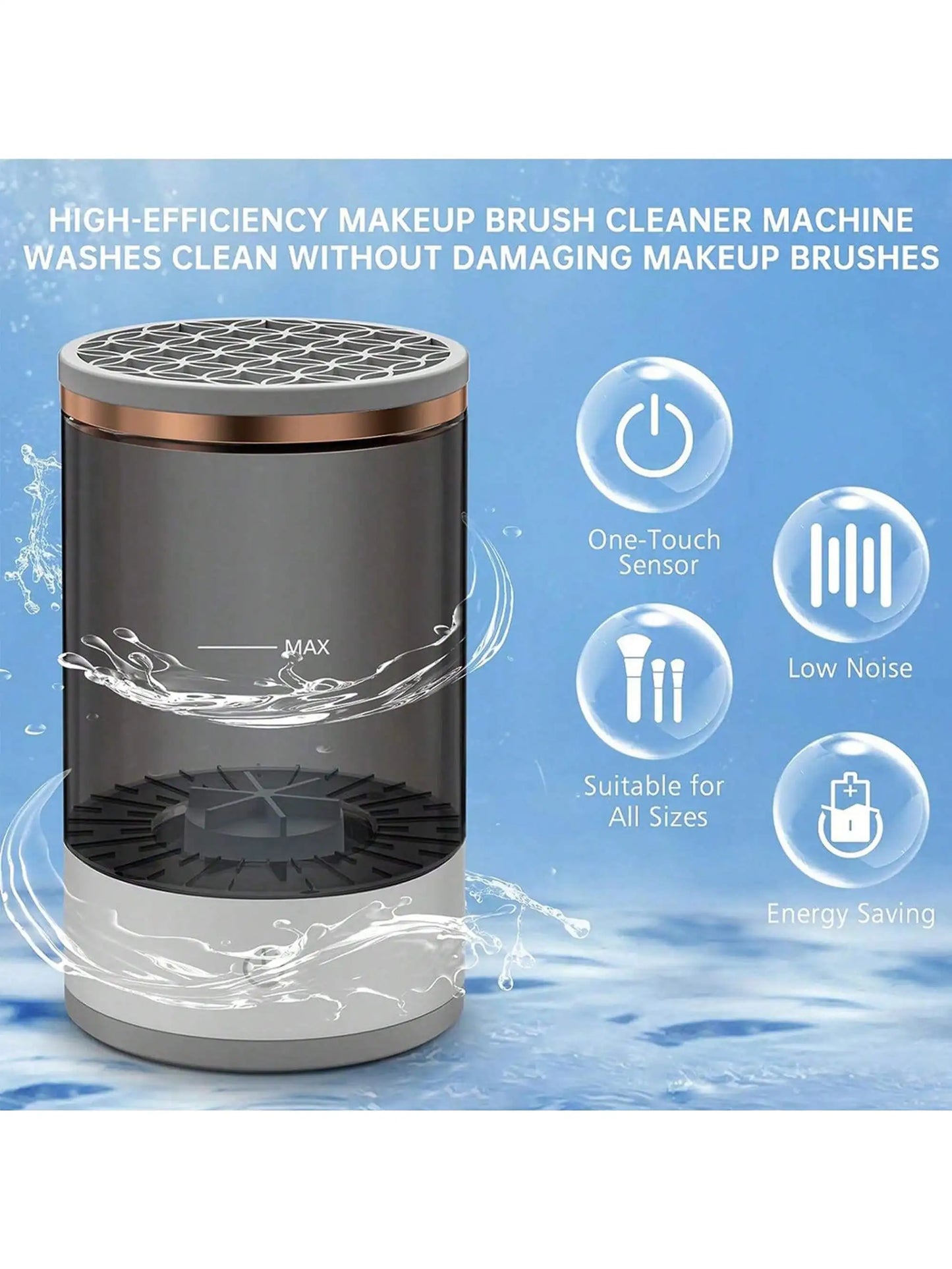 Electric Makeup Brush Cleaner Machine USB